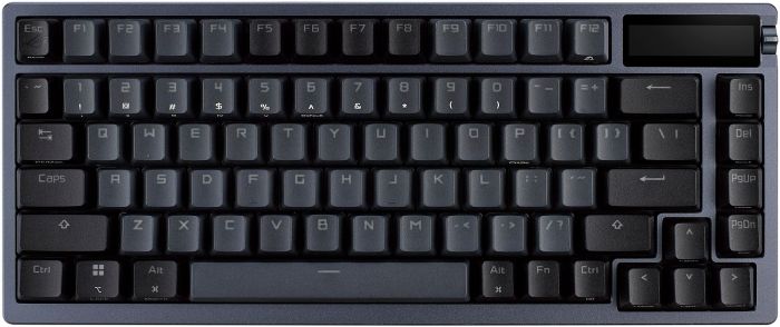 Клавиатура механическая ASUS ROG Azoth, 81key, NX Red, USB-A/WL/BT, EN, RGB, чёрный