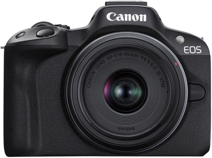 Цифр. фотокамера Canon EOS R50 + RF-S 18-45 IS STM Black