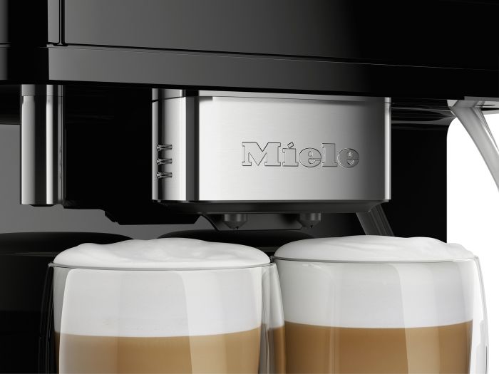 Кофемашина Miele CM 6160 1.8л, зерно + молоко, автомат.капучинатор, аторецептов - 19, черный