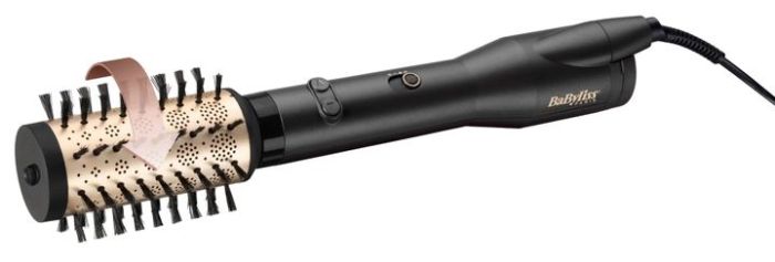 Фен-щетка Babyliss, 650Вт, режимов-2, хол. обдув, керамика, черный