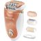 Эпилятор  Rowenta Soft Sensation пинцетный, от сети, пинцет.-24, сух., с подсветкой, насадок-4, бело-бежевый