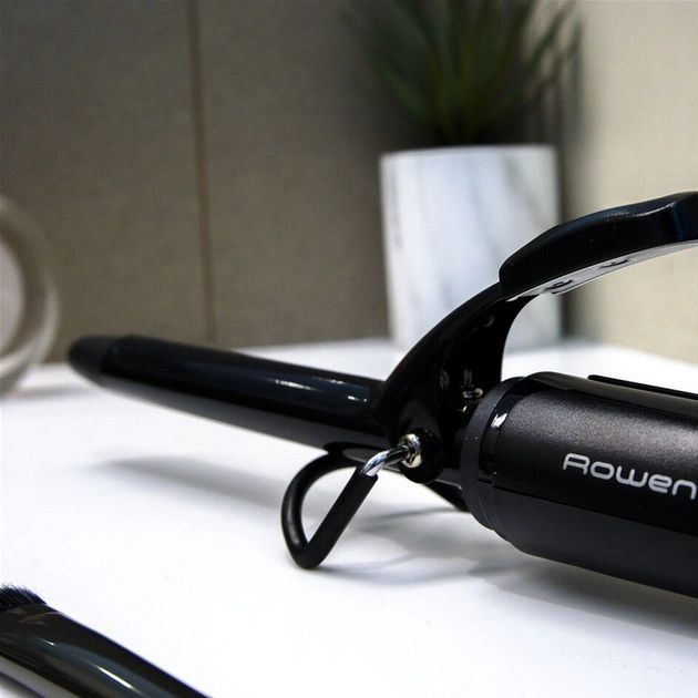 Плойка Rowenta Curling Tong, 25Вт, темп.режимов-1, D -16mm, >180С, керамика, черный