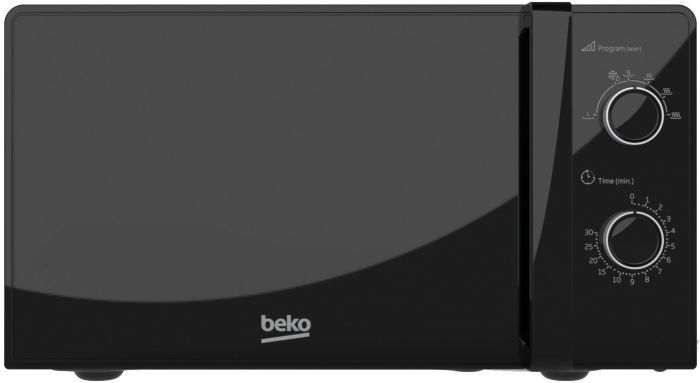 Микроволновая печь Beko, 20л, мех. управл., 700Вт, черный