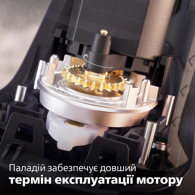 Бритва електр. Philips роторна Series 5000, 9Вт,  бритв.головок-3, Li-Ion, сух.+волог., тример, чохол, сірий