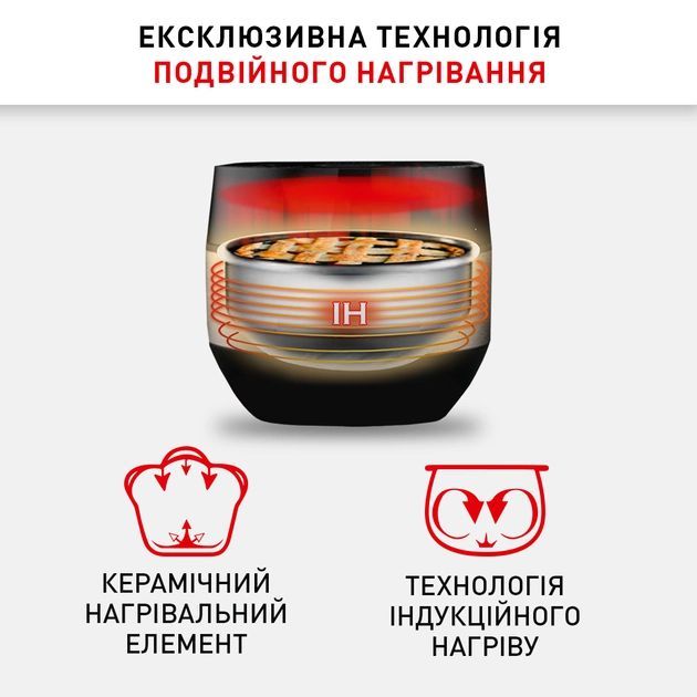 Мультиварка Tefal Multicook&Bake IH, 1500Вт, чаша-5л, электронное управл., металл/пластик, черный