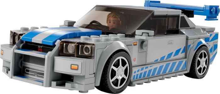Конструктор LEGO Speed Champions Двойной форсаж. Nissan Skyline GT-R