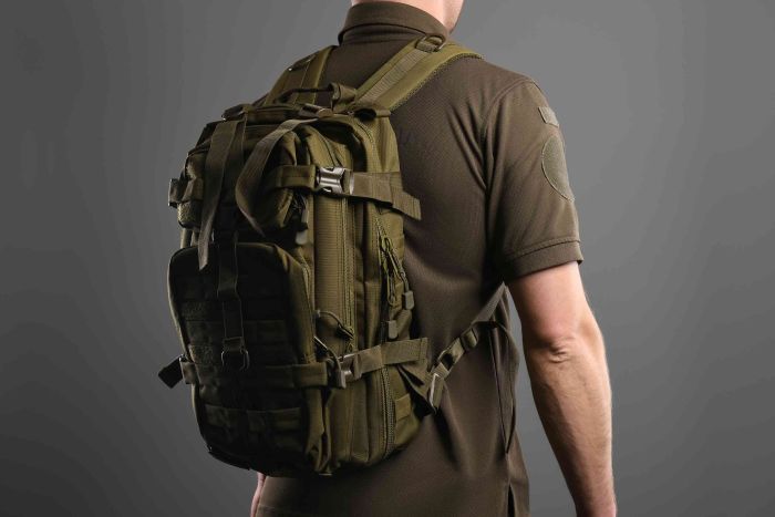 Рюкзак тактический 2Е, 25L, Molle, зелёный