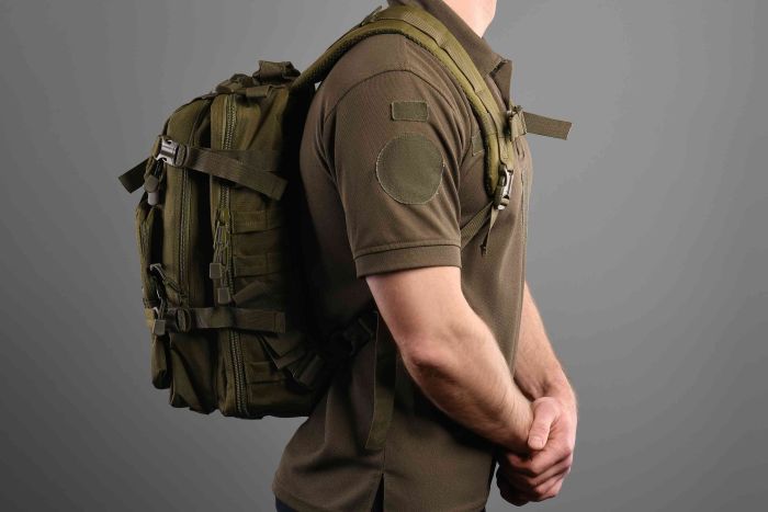 Рюкзак тактический 2Е, 25L, Molle, зелёный
