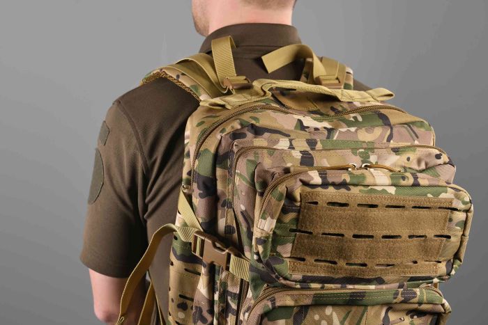 Рюкзак тактический 2Е, 45L, Laser Cut, камуфляж