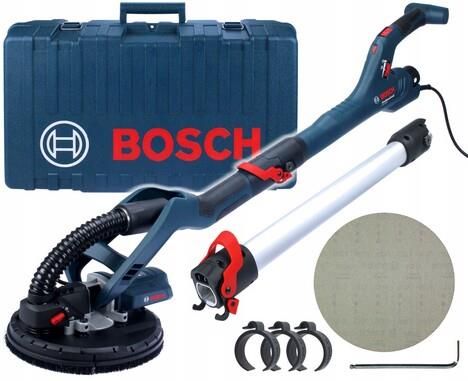 Шлифмашина для стен и потолка Bosch GTR 550, 550 Вт, 225мм, 340-910об/мин, 4.8 кг