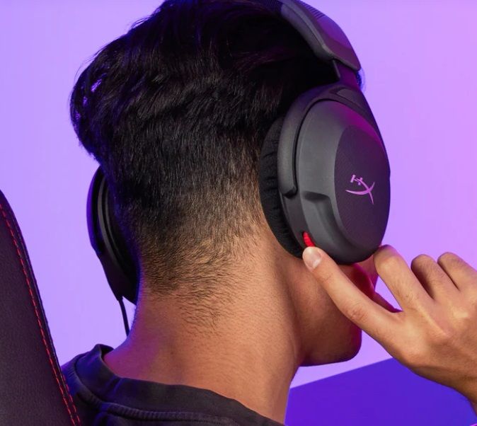Гарнитура игровая HyperX Cloud Stinger 2 Core, mini-jack/dual 3.5мм, 2м/0.15м, черный