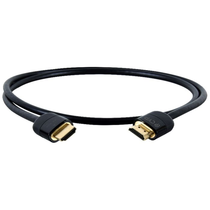 Кабель HDMI,  , Premium 4K, 2.0M, 30AWG Чорний Cypress CBL-H300-020