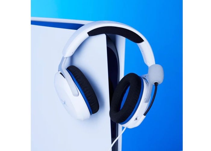 Гарнитура HyperX Cloud Stinger 2 Core PS5/PS4, mini-jack, бело-синий