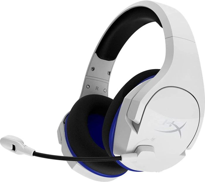 Гарнитура HyperX Cloud Stinger Core PS5/PS4, WL, бело-синий