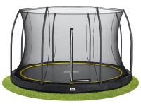 Батут Salta Comfort Edition Ground круглий, 427см, чорний