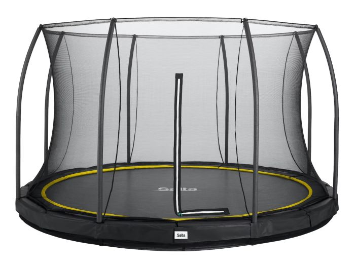 Батут Salta Comfort Edition Ground круглый, 427см, черный