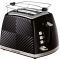 Russell Hobbs toaster GrooWe 2 Slice 850Вт, подогрев, разморозка, пластик, черный