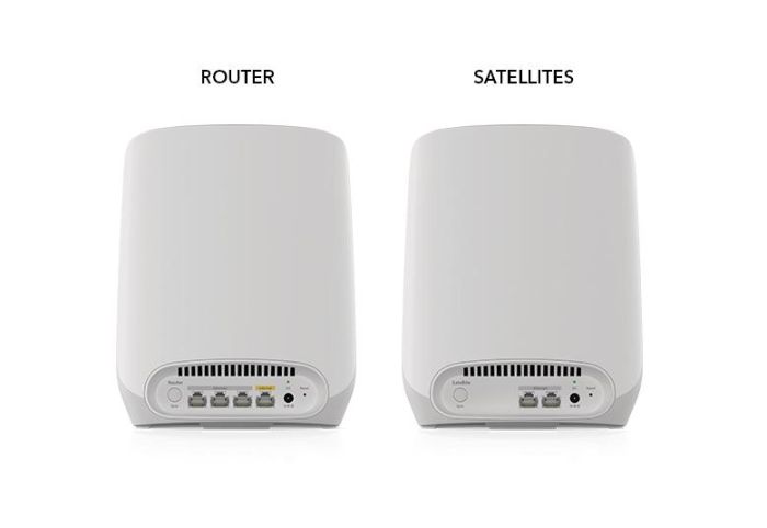 Система WiFi-Mesh NETGEAR Orbi RBK762S AX5400, 2мод, белый