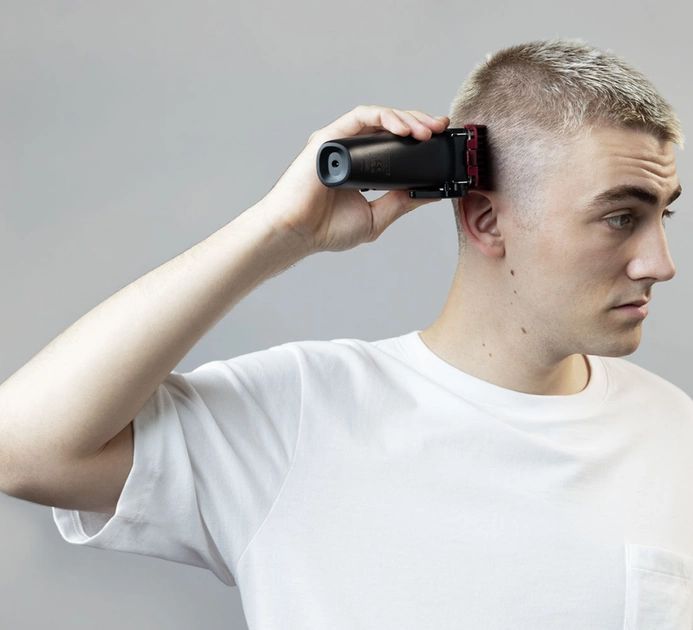 Машинка для стрижки  Remington E51 Easy Fade Hair Clipper, сеть+акум., роторный мотор, насадок-3, кейс, титан.нап., черно-белый