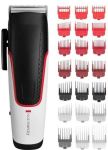 Машинка для стриження  Remington E51 Easy Fade Hair Clipper, мережа+акум., роторний мотор, насадок-3, кейс, титан.напил., чорн-біл