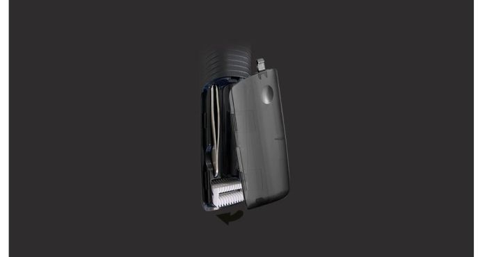Тример Remington Trim & Fit, ААх1, вібраційний мотор, насадок-3, чохол, титан.напил., чорний