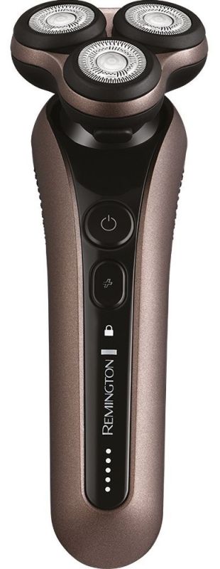 Бритва електр. Remington Limitless X9, роторная, 5.5Вт,  бритв.головок-3, Li-Ion, сух.+влажн., триммер, черно-коричневый