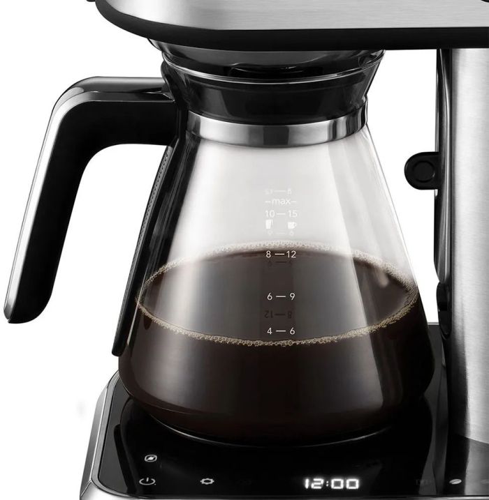 Кавоварка Russell Hobbs крапельна Attentiv Coffee Bar 1.5л, мелена, LED-дисплей, чорно-метал