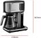 Кавоварка Russell Hobbs крапельна Attentiv Coffee Bar 1.5л, мелена, LED-дисплей, чорно-метал