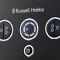 Кавоварка Russell Hobbs ріжкова Distinctions 1.1л, мелена + чалди, чорно-сріблястий