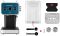 Кофеварка Russell Hobbs рожковая Distinctions Ocean 1.1л, молотый + чалды, сине-серебристый