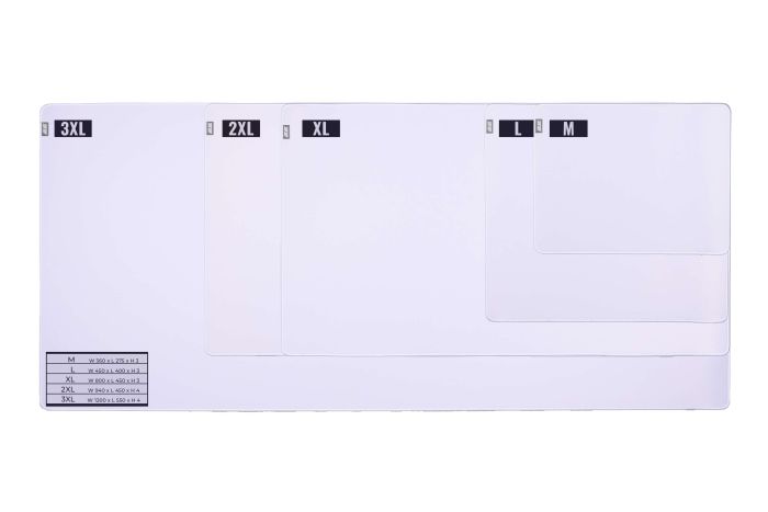Игровая поверхность 2E GAMING PRO Speed, XL (800x450x3мм), белый