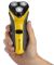 Бритва електр. Remington Virtually Indestructible роторная, 4.8Вт,  бритв.головок-3, Ni-Mh, сух., триммер, черно-желтый