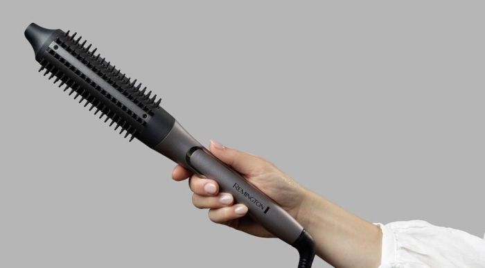 Стайлер  Remington ProLuxe You Adaptive, 62Вт, темп.режимів-3, D-38mm, іонізація, кераміка, чорно-сірий