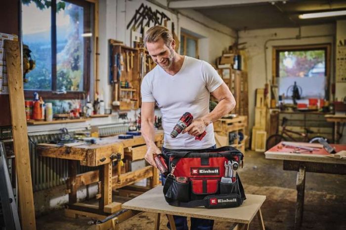 Сумка для инструмента Einhell Bag 45/29, полиэстер, 29х45х22см