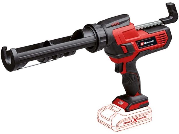 Пістолет для герметика акумуляторний Einhell TE-SG 18/10LI - Solo акумуляторний PXC 18В 2000Н 310мл 0.4-10мм/с 1.8кг без АКБ та ЗП