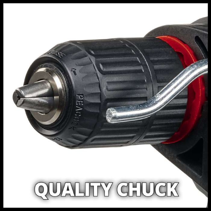 Дриль ударна Einhell TC-ID 720/1 E 720Вт ШЗП 1.5-13мм 0-1800об/хв 1.92кг