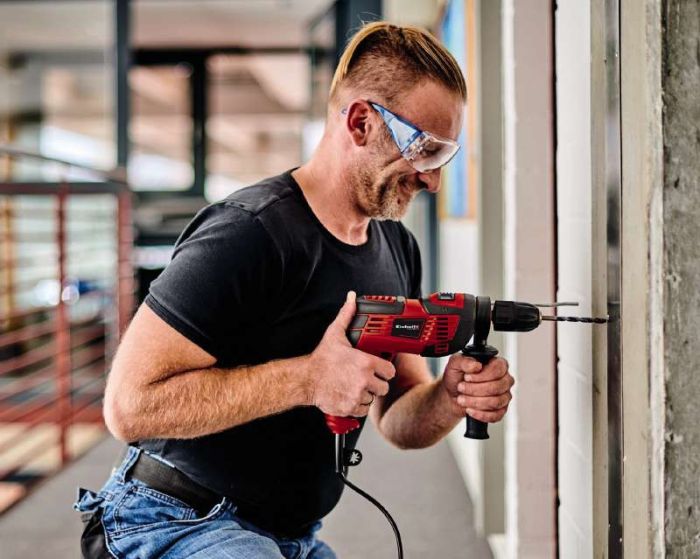 Дриль ударна Einhell TC-ID 720/1 E 720Вт ШЗП 1.5-13мм 0-1800об/хв 1.92кг