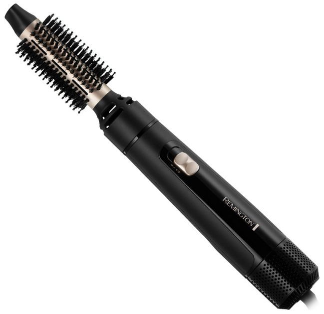 Фен-щітка Remington Blow Dry & Style Caring, 800Вт, 2 режими, іонізація, хол. обдув, кераміка, чорний