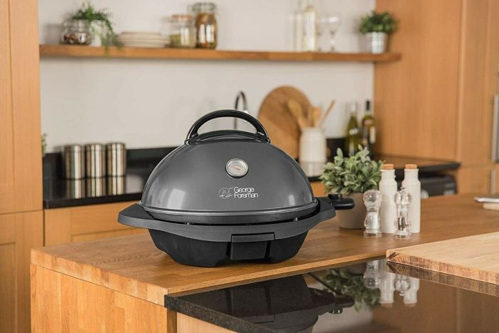 Гриль Russell Hobbs барбекю Indoor Outdoor 2400Вт, темп. режимів-5, діаметр- 43.5см, з`ємні пластини, метал, чорний