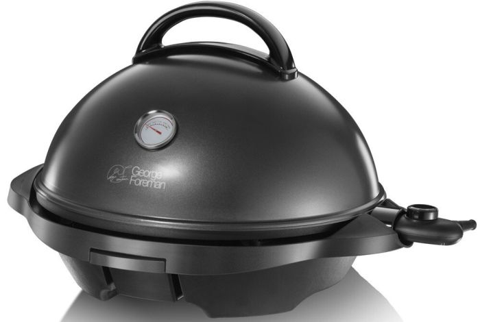 Гриль Russell Hobbs барбекю Indoor Outdoor 2400Вт, темп. режимів-5, діаметр- 43.5см, з`ємні пластини, метал, чорний