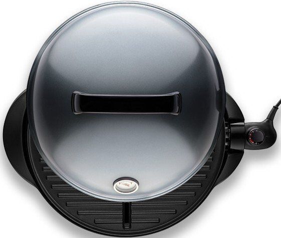Гриль Russell Hobbs барбекю Indoor Outdoor 2400Вт, темп. режимів-5, діаметр- 43.5см, з`ємні пластини, метал, чорний