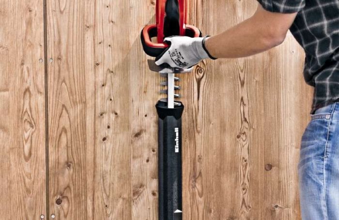 Кусторез аккумуляторный Einhell GE-CH 1855/1 Li-Solo, 18В PXC, 55см, шаг 18мм, 2.44кг (без АКБ и ЗП)