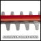 Кущоріз акумуляторний Einhell GE-CH 18/40 Li - Solo 18В PXC 40см крок різу 13мм 2кг без АКБ та ЗП