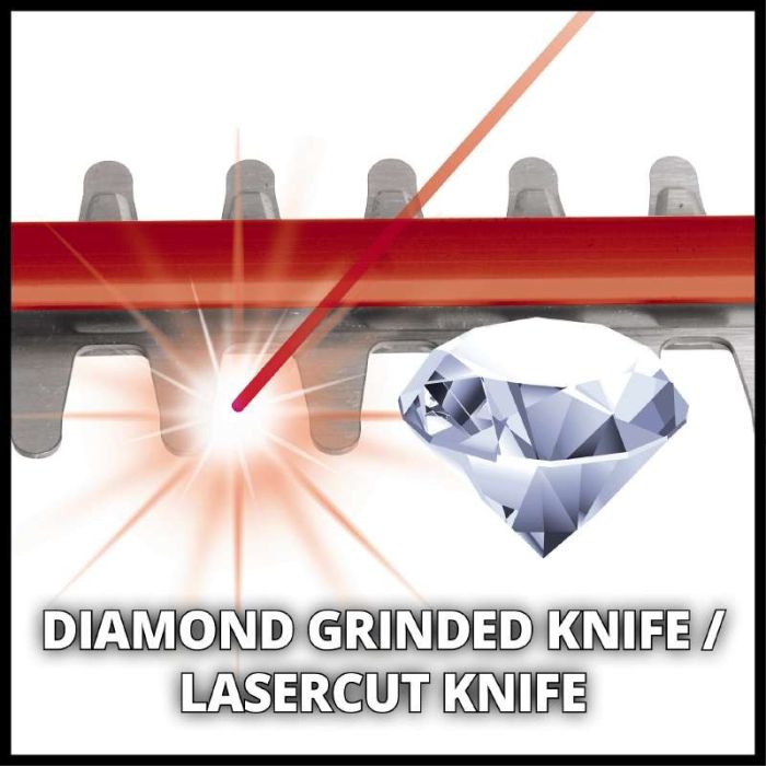 Кущоріз акумуляторний Einhell GE-CH 18/40 Li - Solo 18В PXC 40см крок різу 13мм 2кг без АКБ та ЗП