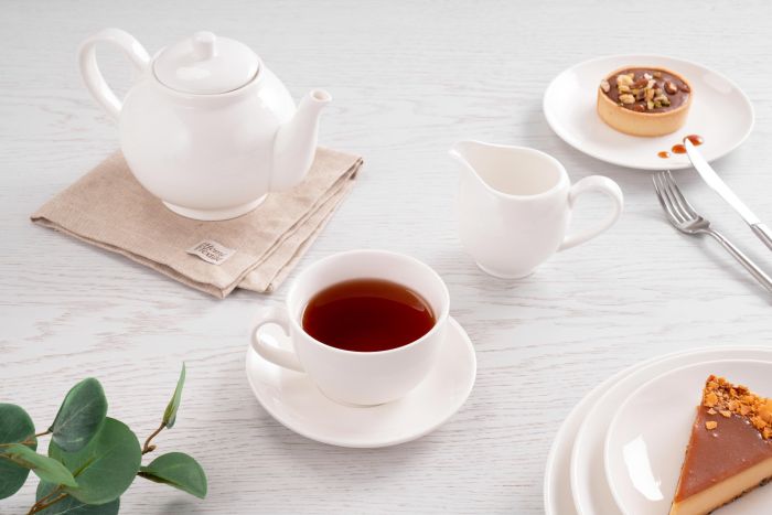 Чайник заварочный Ardesto Imola, 450мл, фарфор, белый