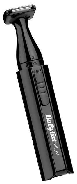 Машинка для стриження  Babyliss, мережа+акум., вібраційний мотор, насадок-1, тример, кейс, титан.напил., чорний