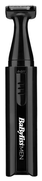 Машинка для стриження  Babyliss, мережа+акум., вібраційний мотор, насадок-1, тример, кейс, титан.напил., чорний