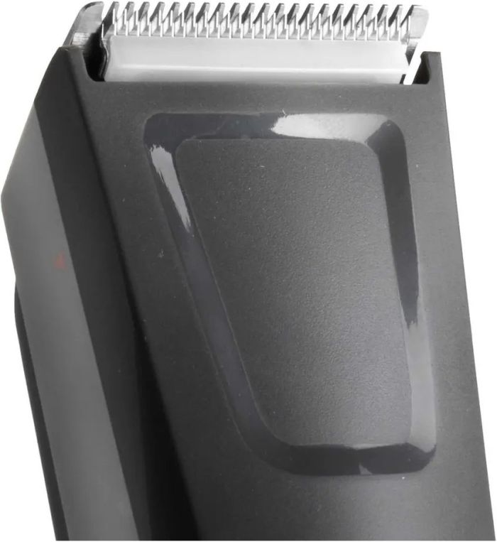 Машинка для стриження  Babyliss, мережа+акум., вібраційний мотор, насадок-1, кейс, сталь, сірий