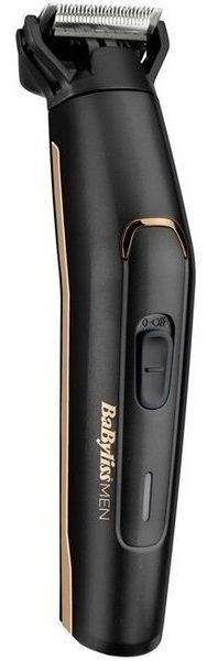 Набор для стрижки  Babyliss для бороды, усов, головы, носа и тела, акум., вибрационный мотор, насадок-10, сталь, черный