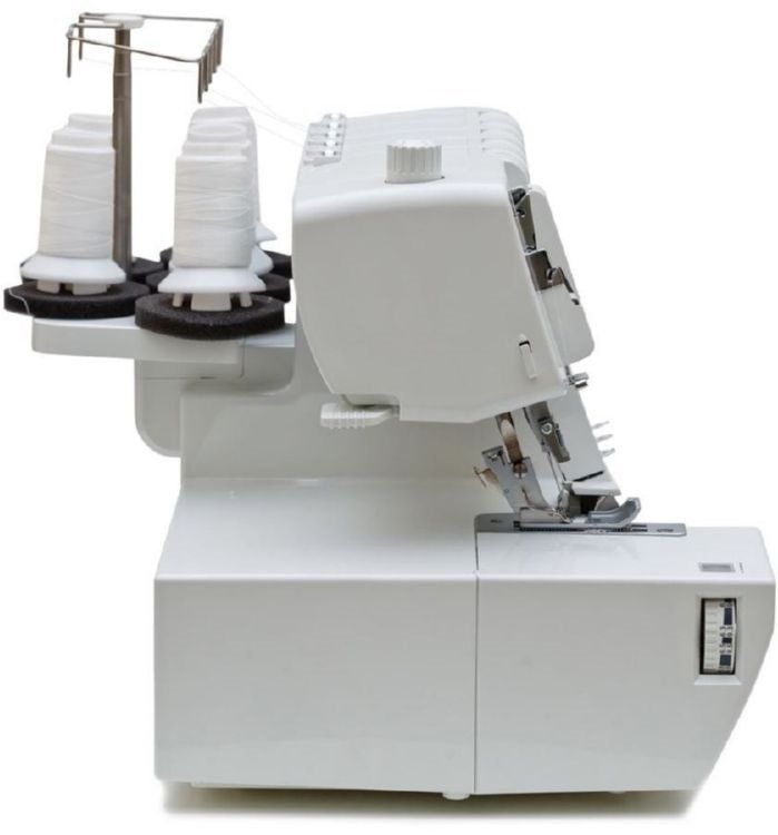 Коверлок MINERVA  , 120Вт, 20 оп., (5, 4, 3, 2-х ниткові шви), білий Minerva M4000CL